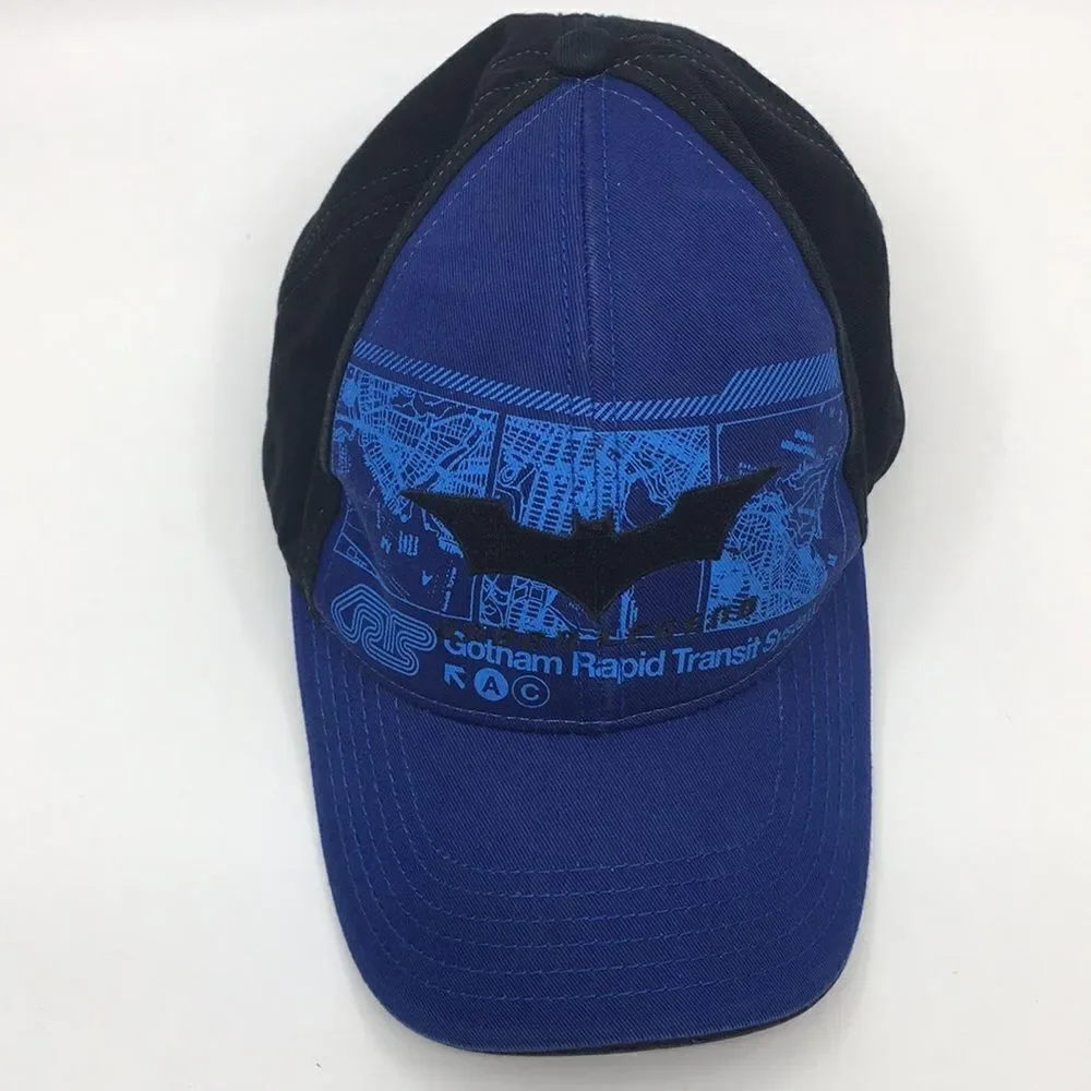 Batman Begins Urban Legend Gotham Rapid Transit System youth baseball cap hat